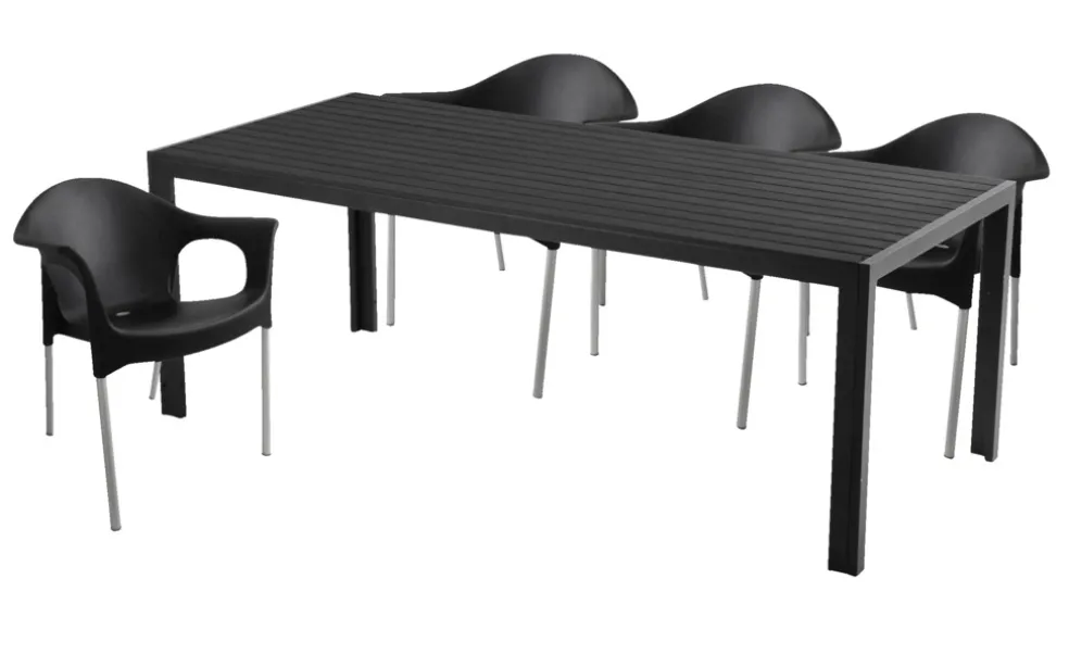 Trädgårdsbord Havanna 205 x 90 cm Sunlife