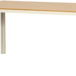 Trädgårdsbord Vermont Sandgrå/Teak 150 x 90 cm Sunlife