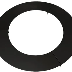 Trädring Stål Galvad Svart Platt Ø60 cm
