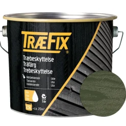 Träfärg Grön 2,5 L Træfix