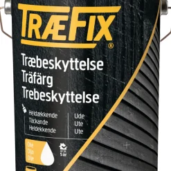 Träfärg Röd 5 L Træfix