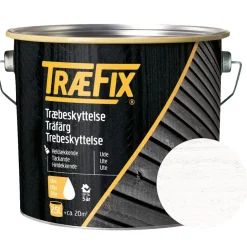 Träfärg Vit 2,5 L Træfix