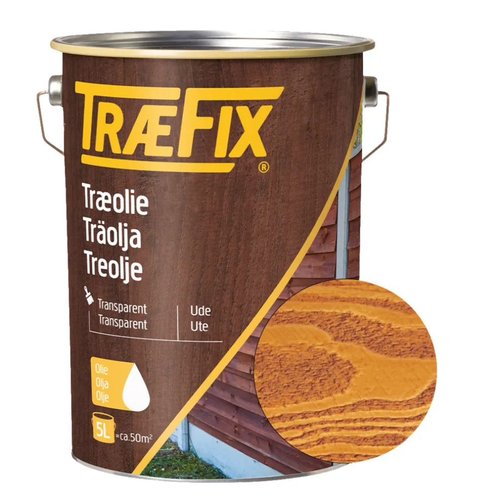 Träolja Gyllene 5 L Træfix