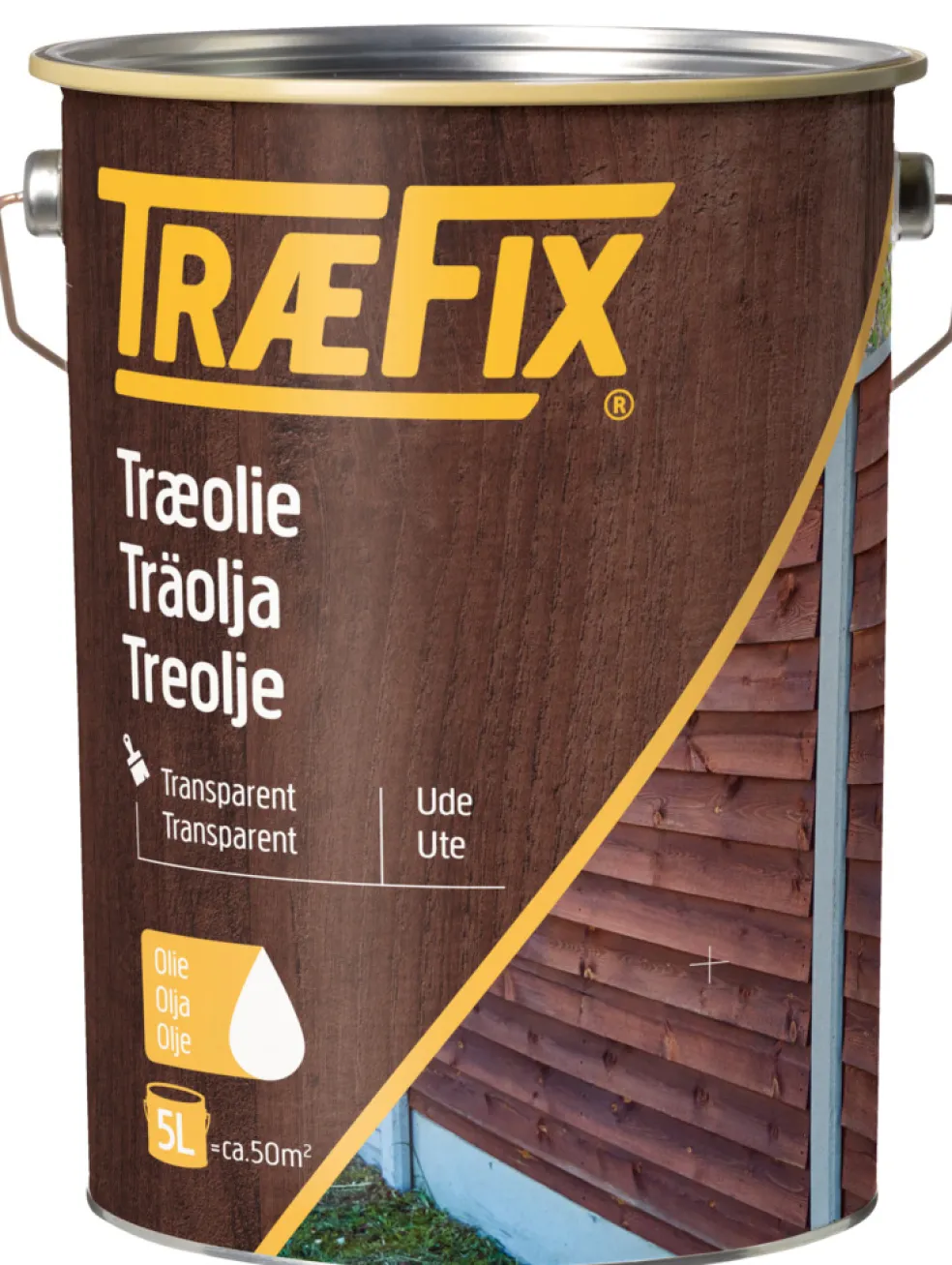Träolja Gyllene 5 L Træfix