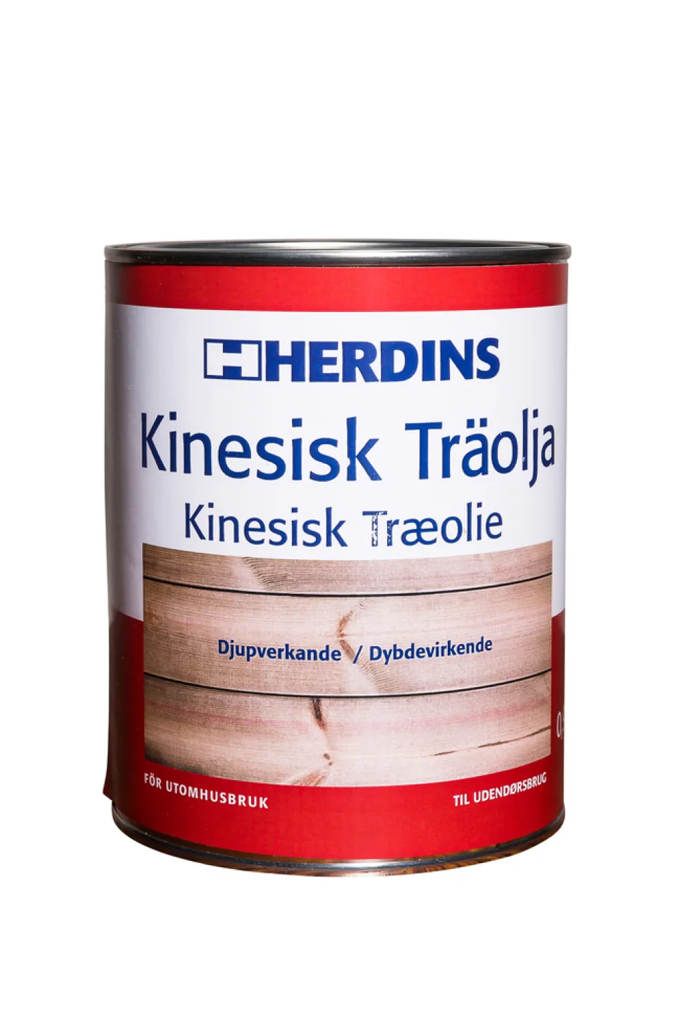 Träolja Kinesisk 1 L Herdins