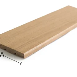 Tröskel Ek Massiv 9 x 120 x 1000 mm Habo