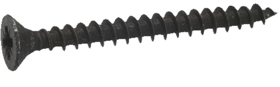 Träskruv FXH Svart 3 x 25 mm 10-pack Heco