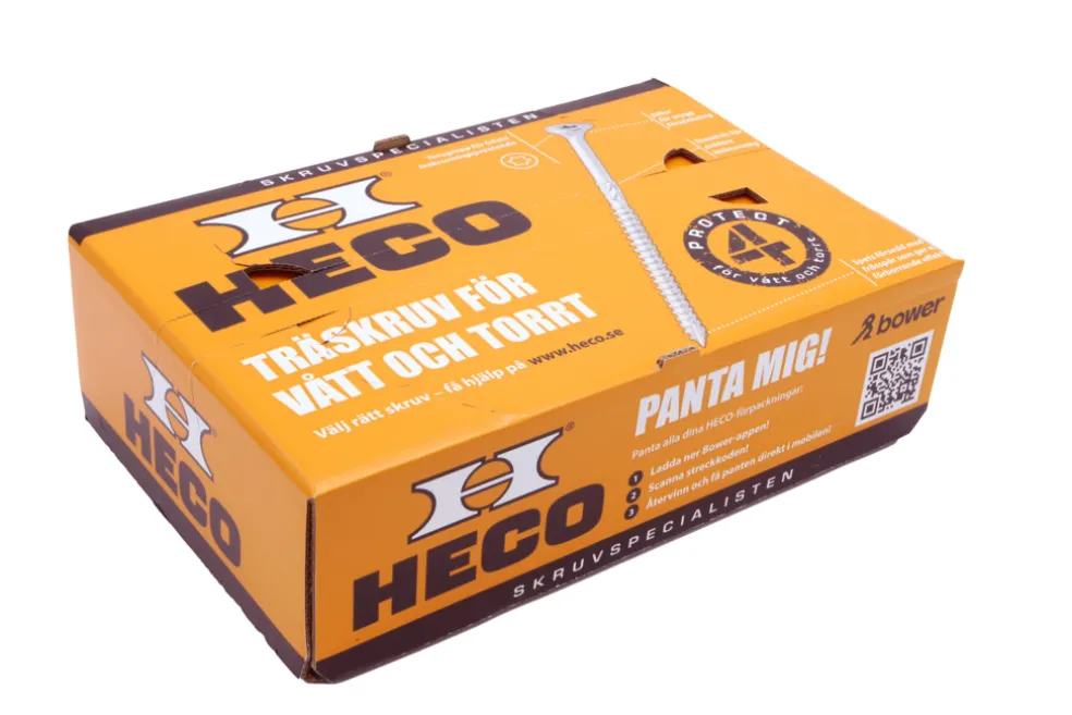 Träskruv Protect 4 TFT 5 x 100 mm 500-pack Heco