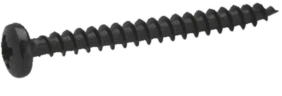 Träskruv RXH Svart 4 x 30 mm 10-pack Heco