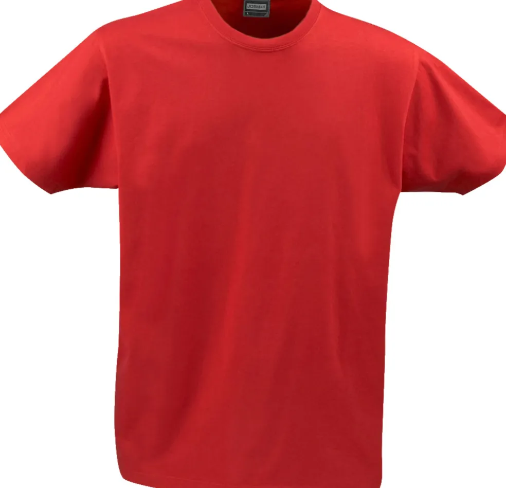 T-shirt Röd Strl. S Jobman Workwear