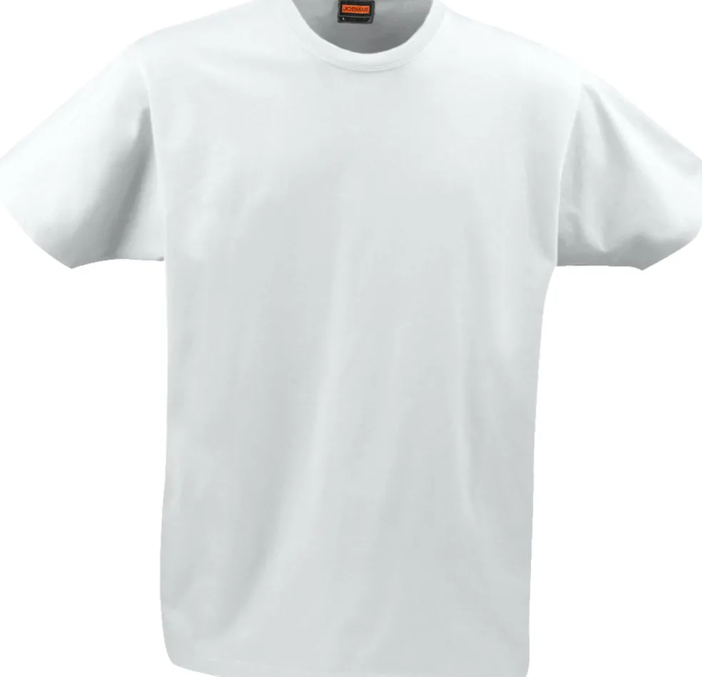 T-shirt Vit Strl. S Jobman Workwear