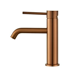 Tvättställsblandare Slim Vinkel Koppar 183 mm