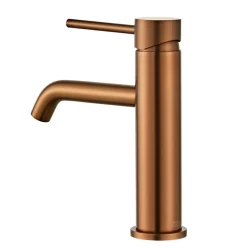 Tvättställsblandare Slim Vinkel Koppar 183 mm