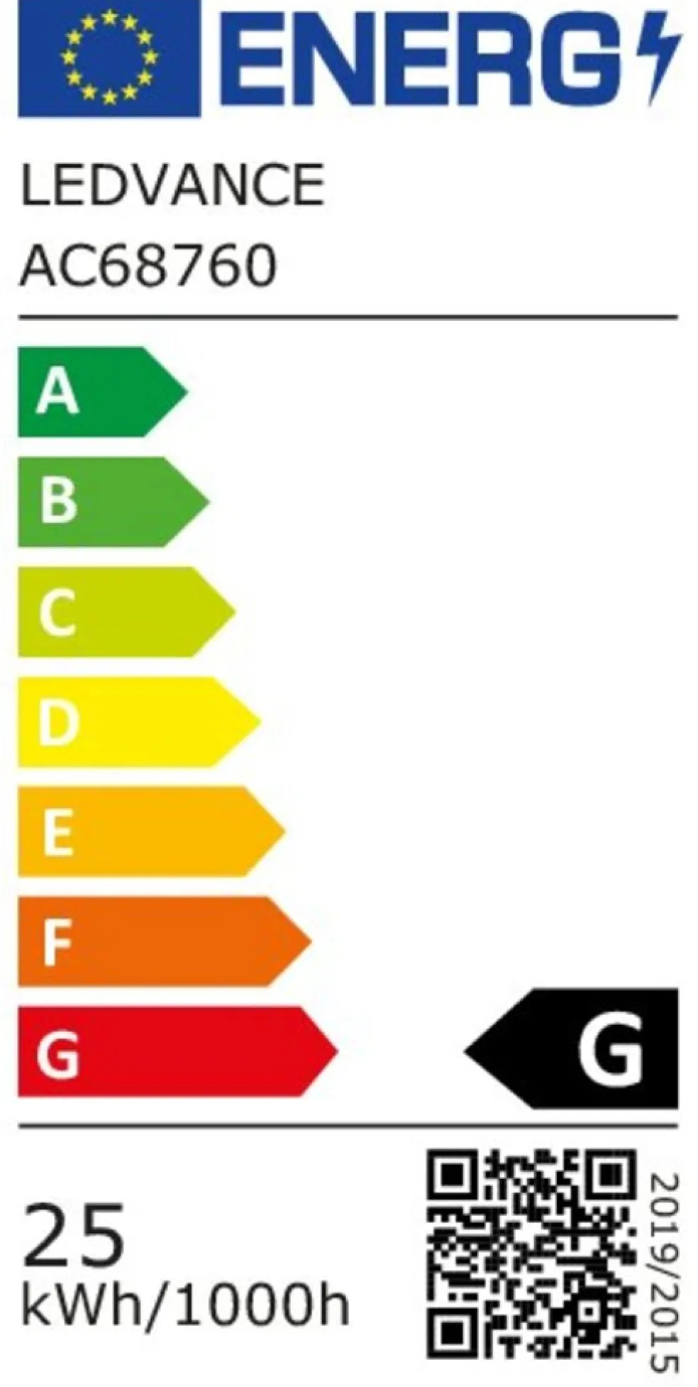 Ugnslampa 25W G9 2-pack Osram