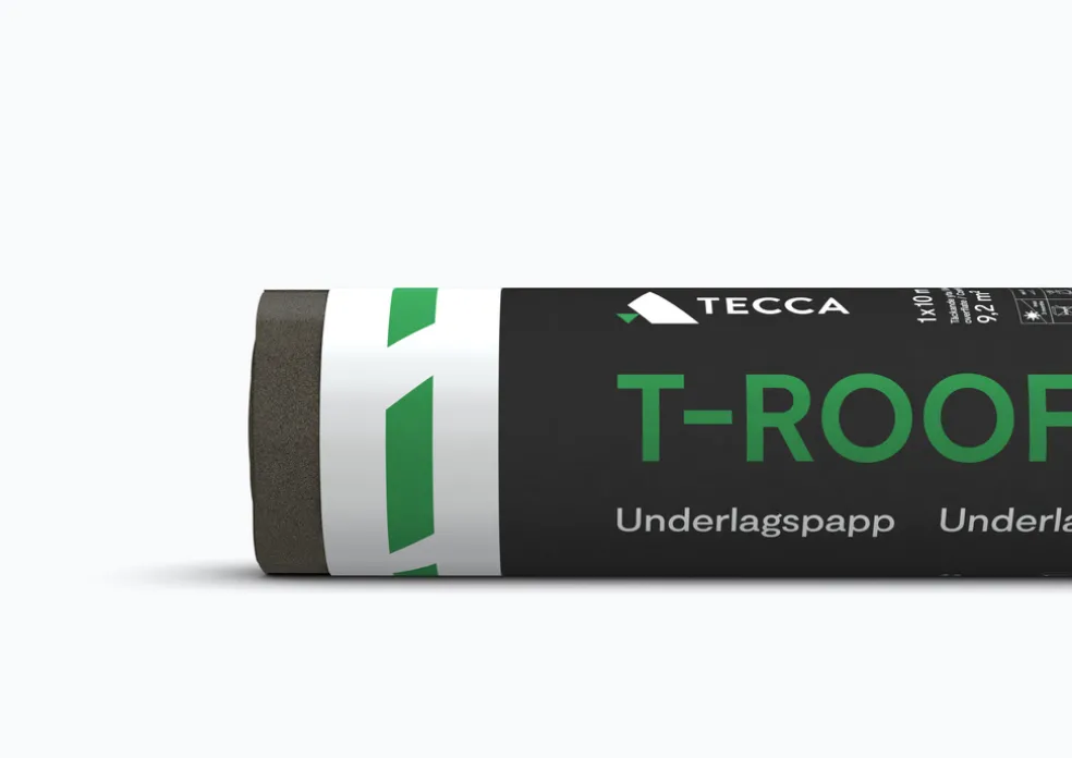 Underlagspapp T-Roof YAP 2200 1 x 10 m Tecca