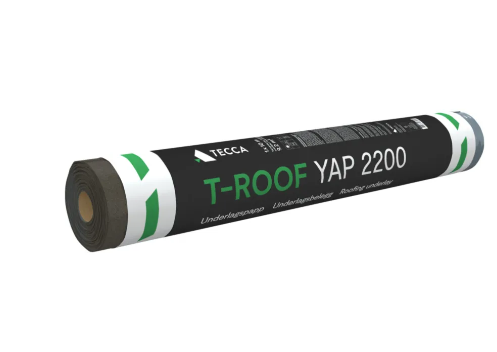 Underlagspapp T-Roof YAP 2200 1 x 10 m Tecca