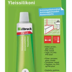 Universalsilikon FA165 Transparent 40 ml illbruck