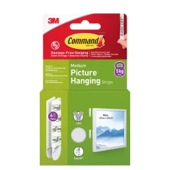 Upphängningsstrips Medium 4-pack Command