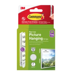 Upphängningsstrips Small 4-pack Command