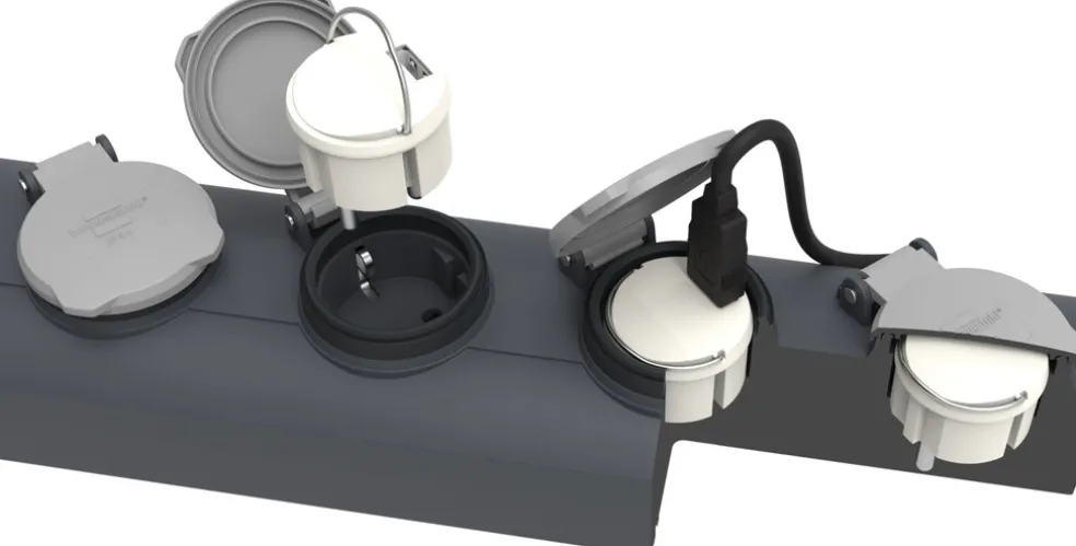 USB-adapter 2,4A Brennenstuhl