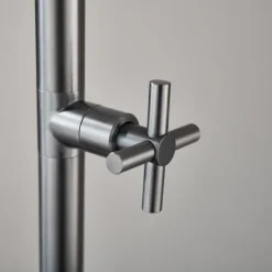 Utedusch Kallvatten Gunmetal Ø200 mm