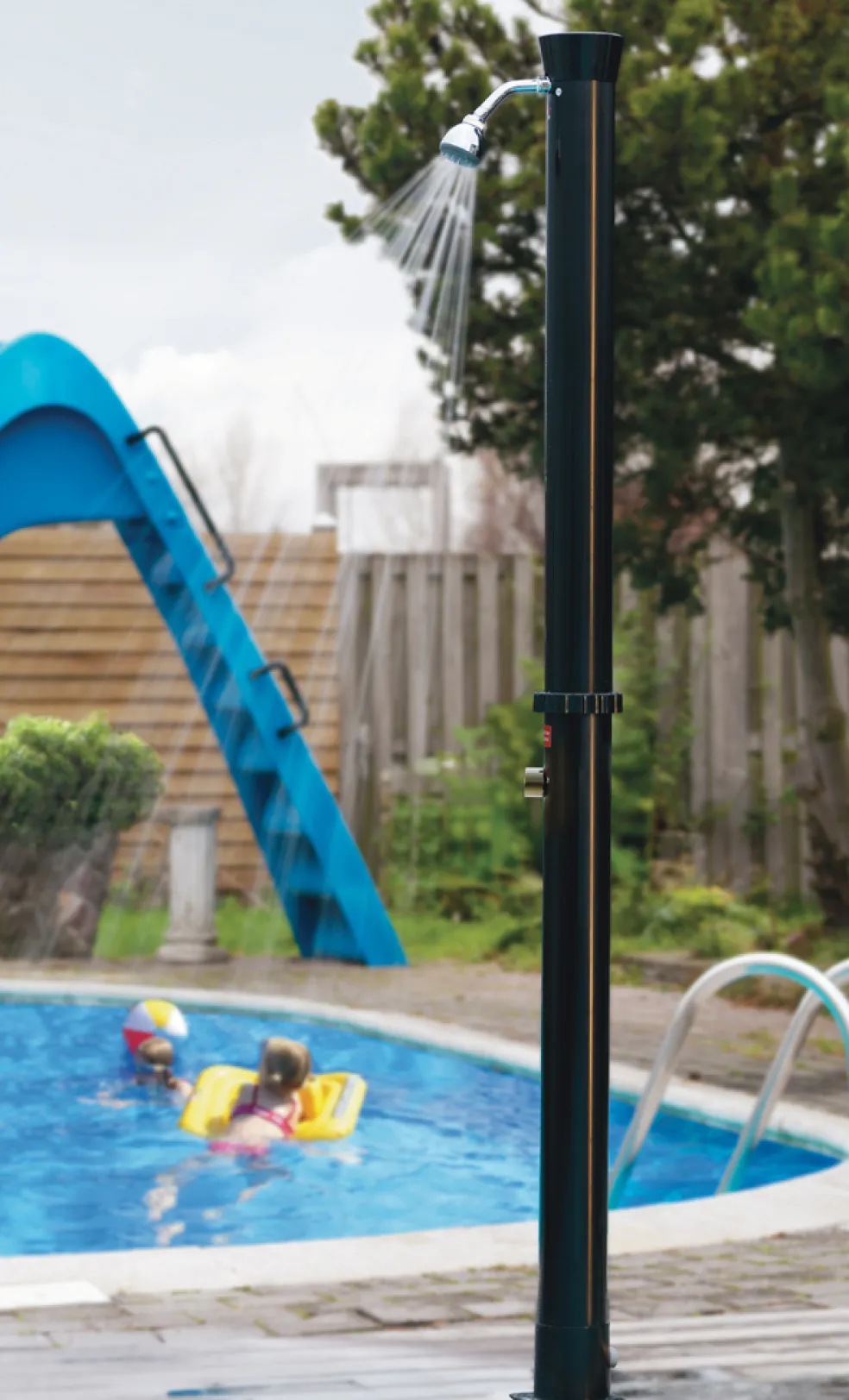 Utedusch Soluppvärmd 16 L Swim & Fun