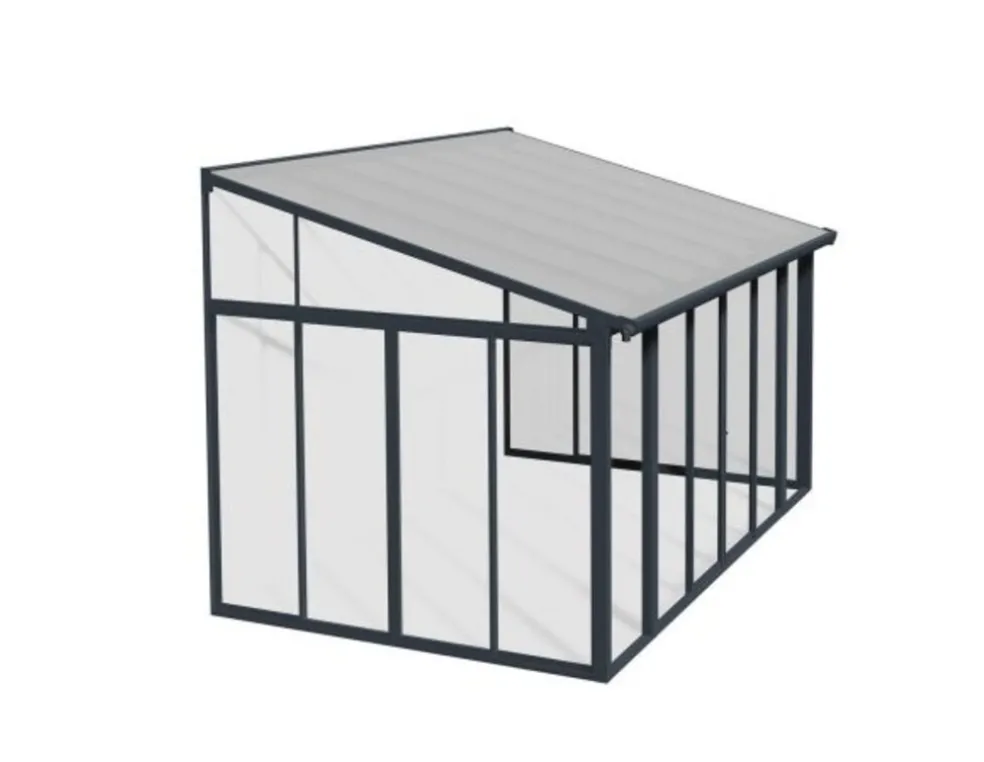 Uterum Sanremo Grå 3 x 4,25 m Canopia by Palram