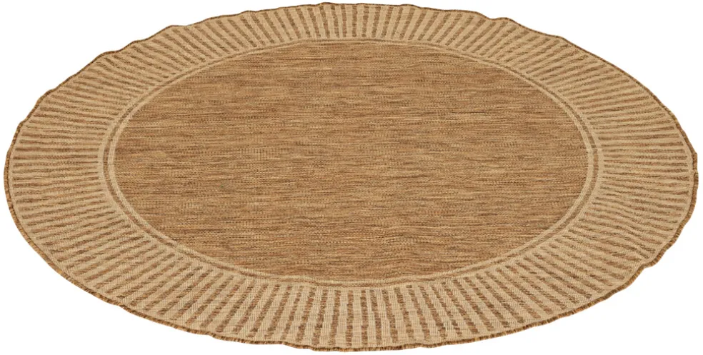 Utomhusmatta Natur Ø200 cm