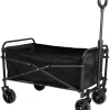 Vagn Hopfällbar Svart 93 x 75 x 46,5 cm Sunlife