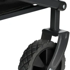 Vagn Hopfällbar Svart 93 x 75 x 46,5 cm Sunlife