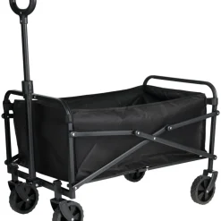 Vagn Hopfällbar Svart 93 x 75 x 46,5 cm Sunlife