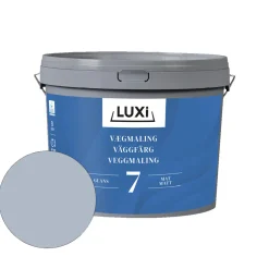 Väggfärg 7 Disig Blå 2,25 L Luxi