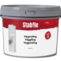 Väggfärg 5 Vit 9 L Stabile