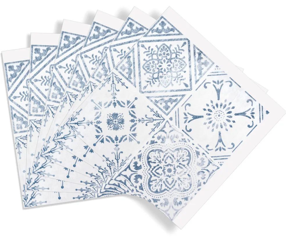 Väggplatta Vintage Style 33 x 33 cm 6-pack D-c-fix