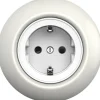 Vägguttag 1-vägs Jordat Renova Schneider Electric