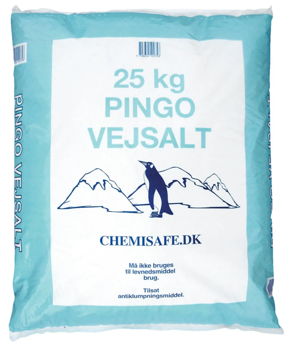 Vägsalt 25 kg Pingo