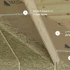 Vindavledare Airgap Eaves C1200 1240 x 1242 mm Tecca