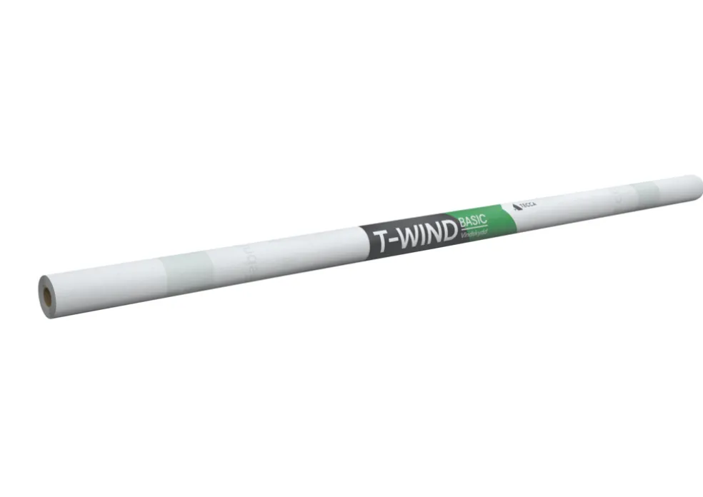Vindskydd T-Wind Basic Vit 1375 mm x 12,5 m Tecca