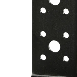 Vinkelbeslag Svart Hål 90 x 40 x 3 mm Heco