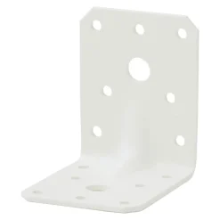 Vinkelbeslag Vit 70 x 55 x 2,5 mm Heco