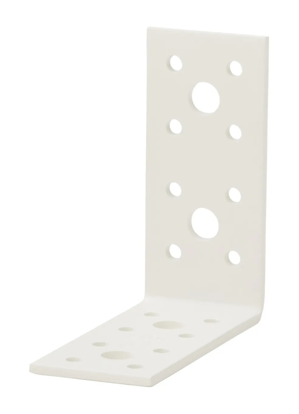 Vinkelbeslag Vit Hål 90 x 40 x 3 mm Heco