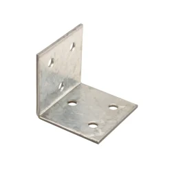 Vinkelbeslag Varmförzinkat 40 x 40 x 40 x 2 mm Heco