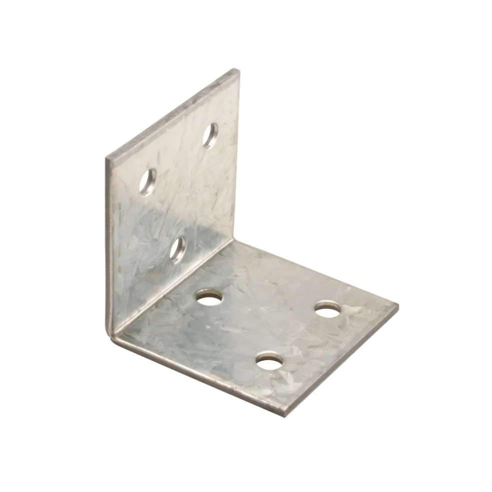 Vinkelbeslag Varmförzinkat 40 x 40 x 40 x 2 mm Heco