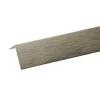 Vinkellist Alu Borstad 10 x 20 mm - 2 m