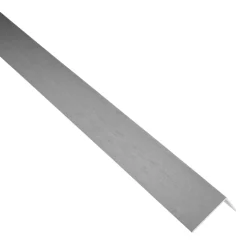 Vinkellist Alu Borstad 10 x 20 mm - 2 m