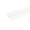 Vinkellist Alu Vit 25 x 25 mm - 1 m