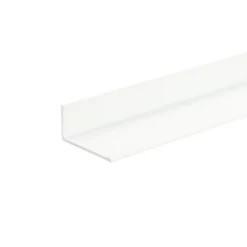 Vinkellist Alu Vit 15 x 15 mm - 1 m