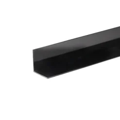Vinkellist Svart 25 x 25 mm - 2 m