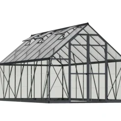 Växthus Balance 11,9 m² Mörkgrå Canopia by Palram