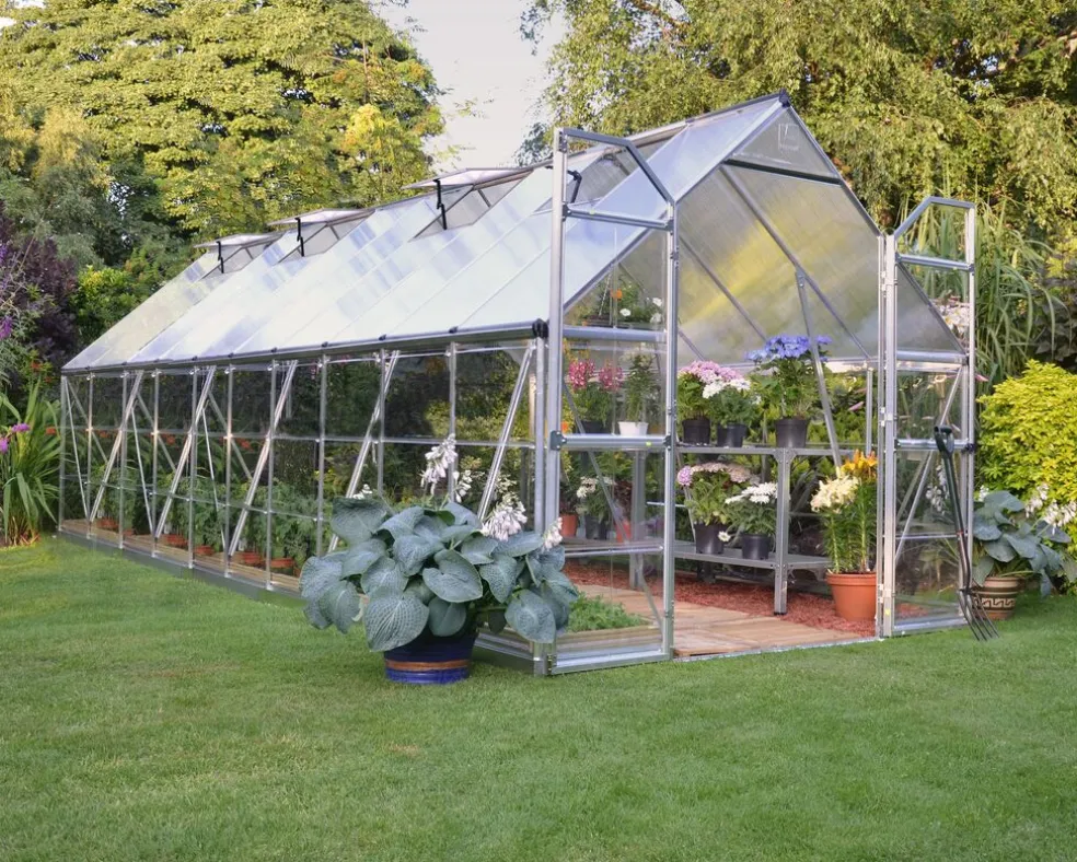 Växthus Balance 14,8 m² Silver Canopia by Palram